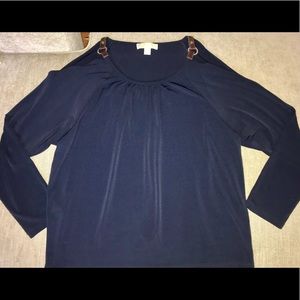 Michael Kors cold shoulder Blouse
